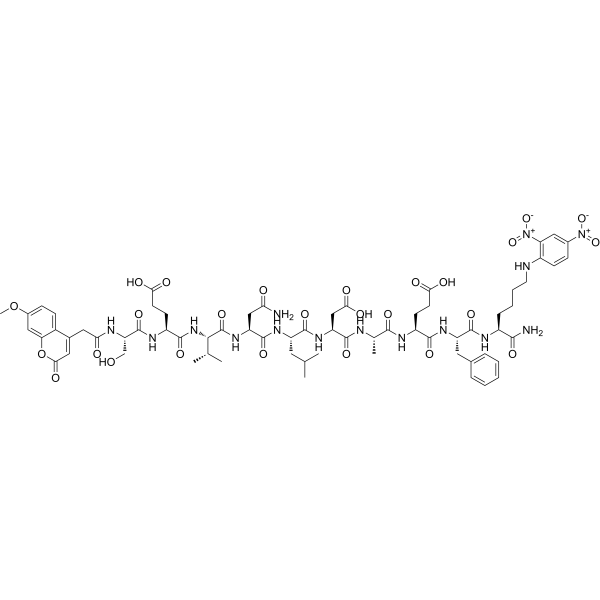 Mca-SEVNLDAEFK(Dnp)-NH2 1802078-32-5